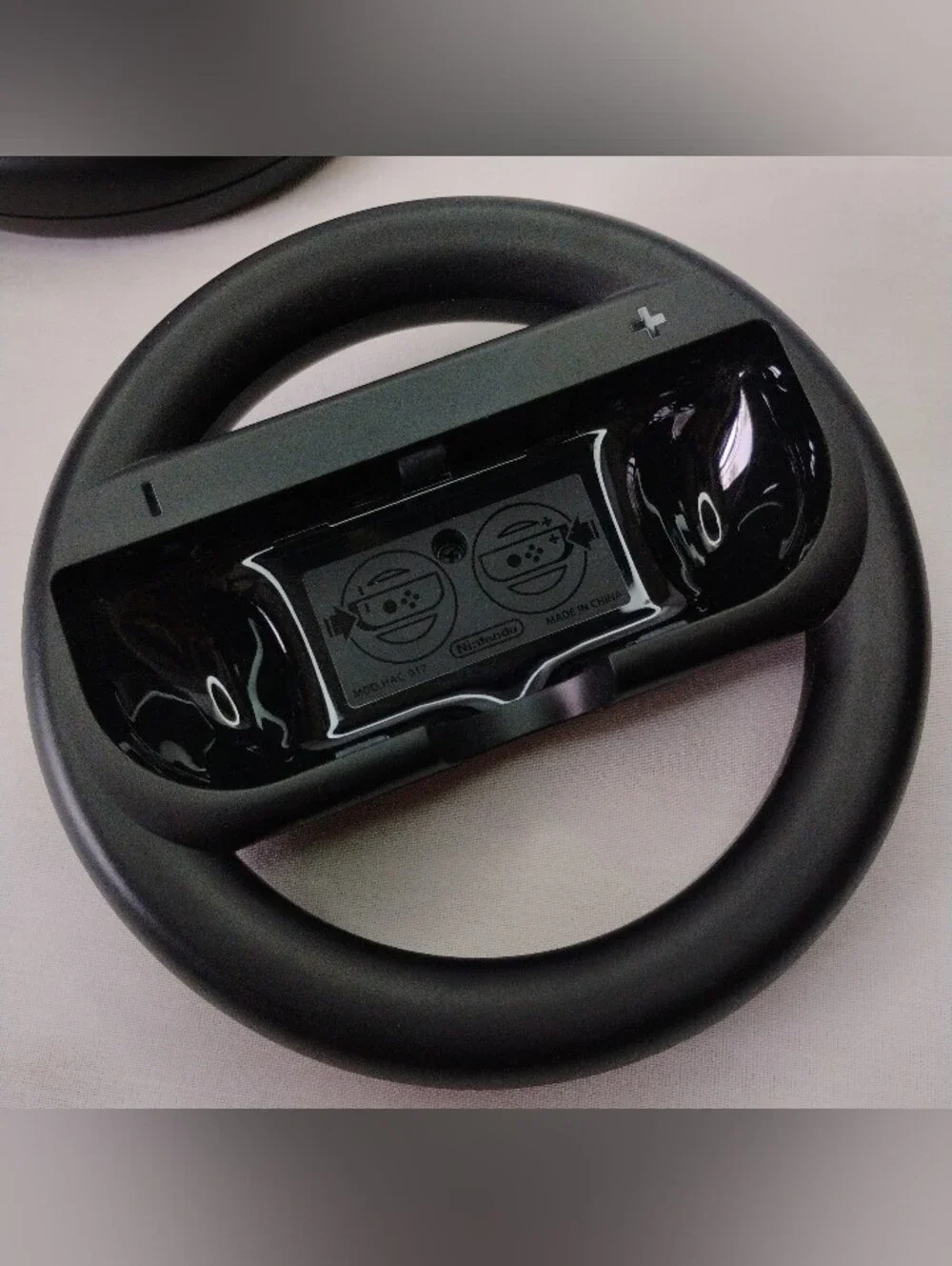 2pc Set Official Nintendo Switch Joy Con Steering Wheel Adapters For Mario Kart